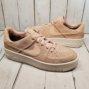 Nike AF1 Sage Low Air Force 1 Women's Sz 10 Particle Beige Sneakers AR5339-201